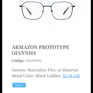 ARMAZON PROTOTYPE GIANNI