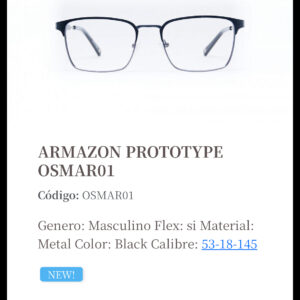 ARMAZON PROTOTYPE OSMAR